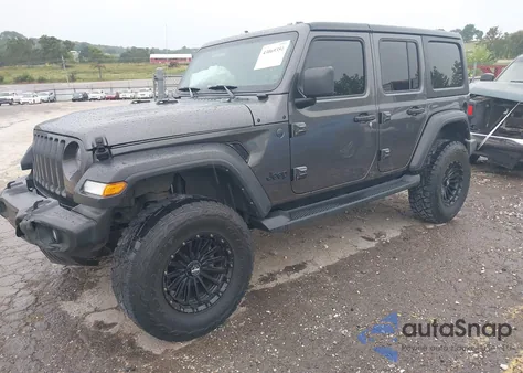 2022 Jeep Wrangler Unlimited Sport from USA, damaged, VIN 1C4HJXDNXNW167386